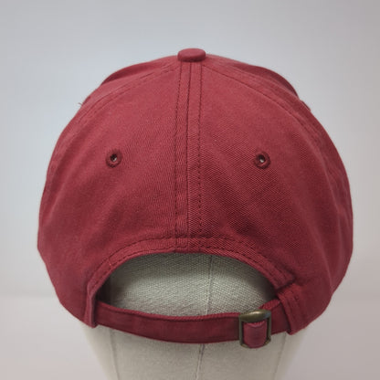 Hodge Park Golf Course Slideback Hat Red One Size American Dry Goods
