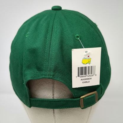 American Needle 2019 Masters Hat Green One Size Baseball Cap Cotton Slideback