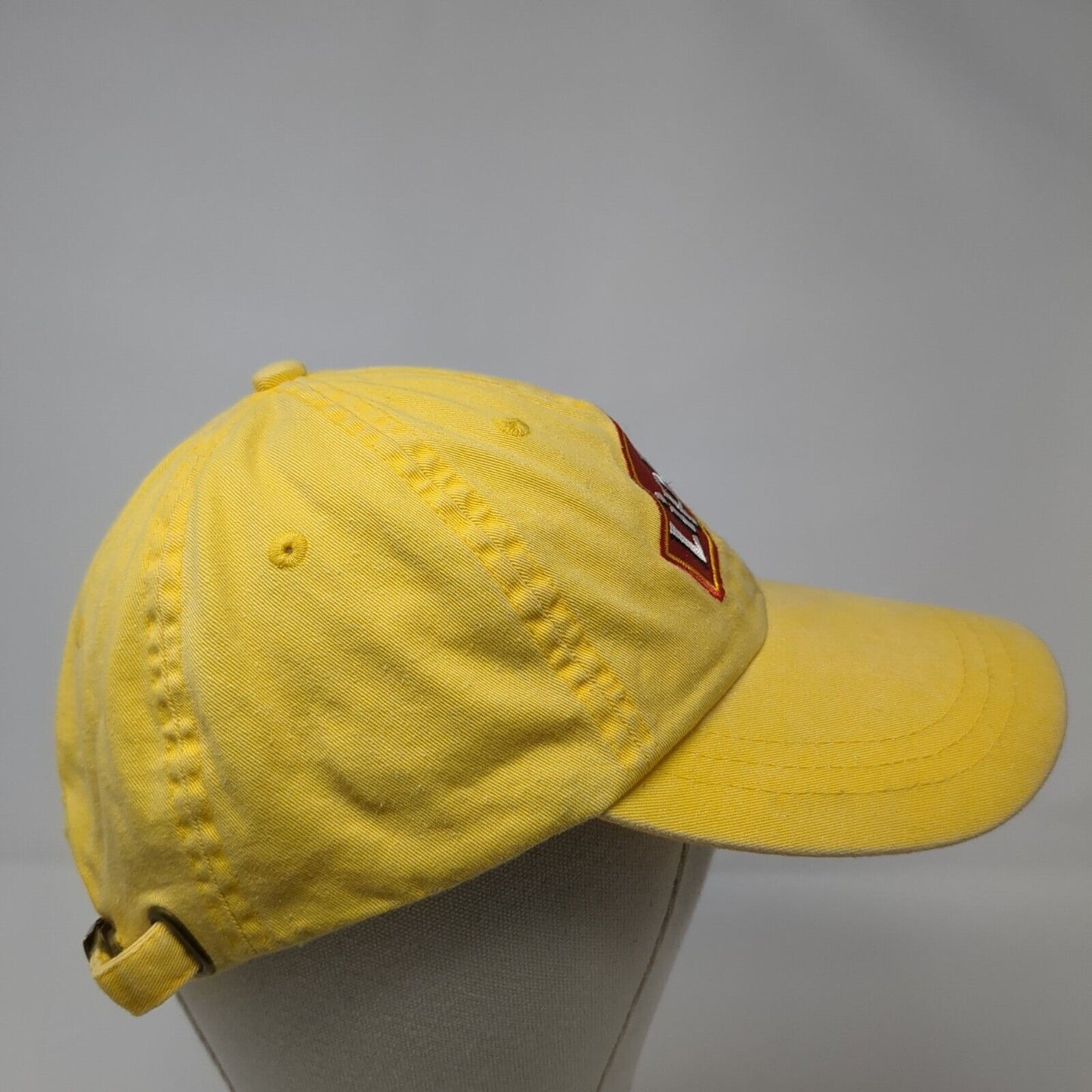Lipton Slideback Hat Yellow One Size Adjustable Embroidered Toppers