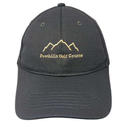 Sport-Tek Baseball Cap Gray One Size Foothills Golf Course Strapback Hat
