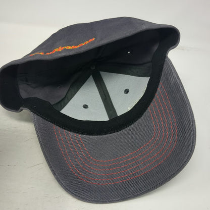 Gray Baseball Cap One Size Science of Archery Firenock Red Stitching Hat