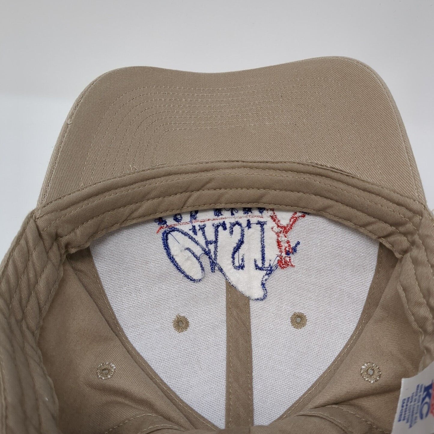 CAST For Kids Foundation Strapback Hat Tan One Size Embroidered KC