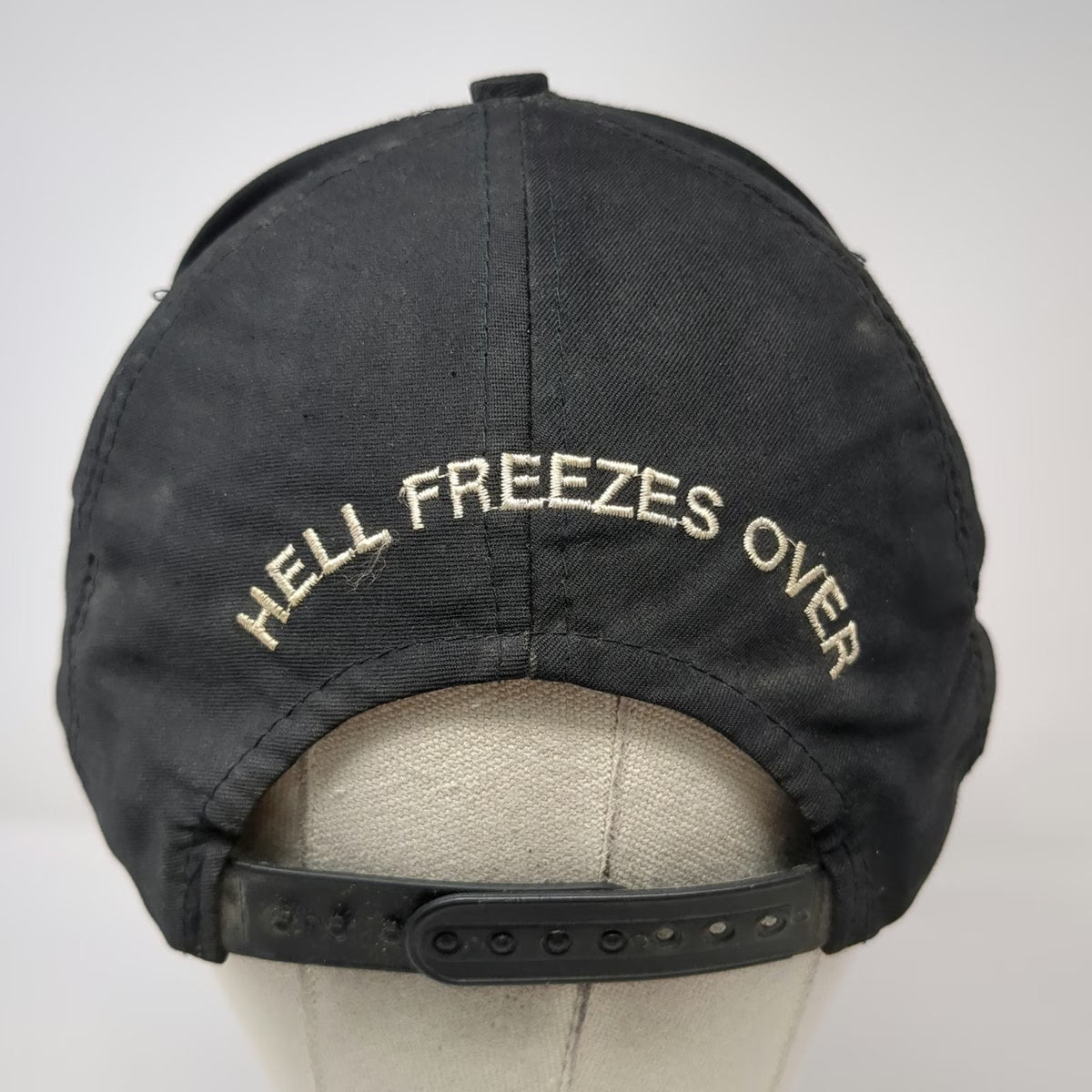 Head To Toe 5 Panel Black One Size World Tour 1994 Hell Freezes Over Music Hat