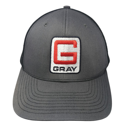 Gray Snapback Trucker Hat Gray One Size Mesh Back Richardson Outdoor