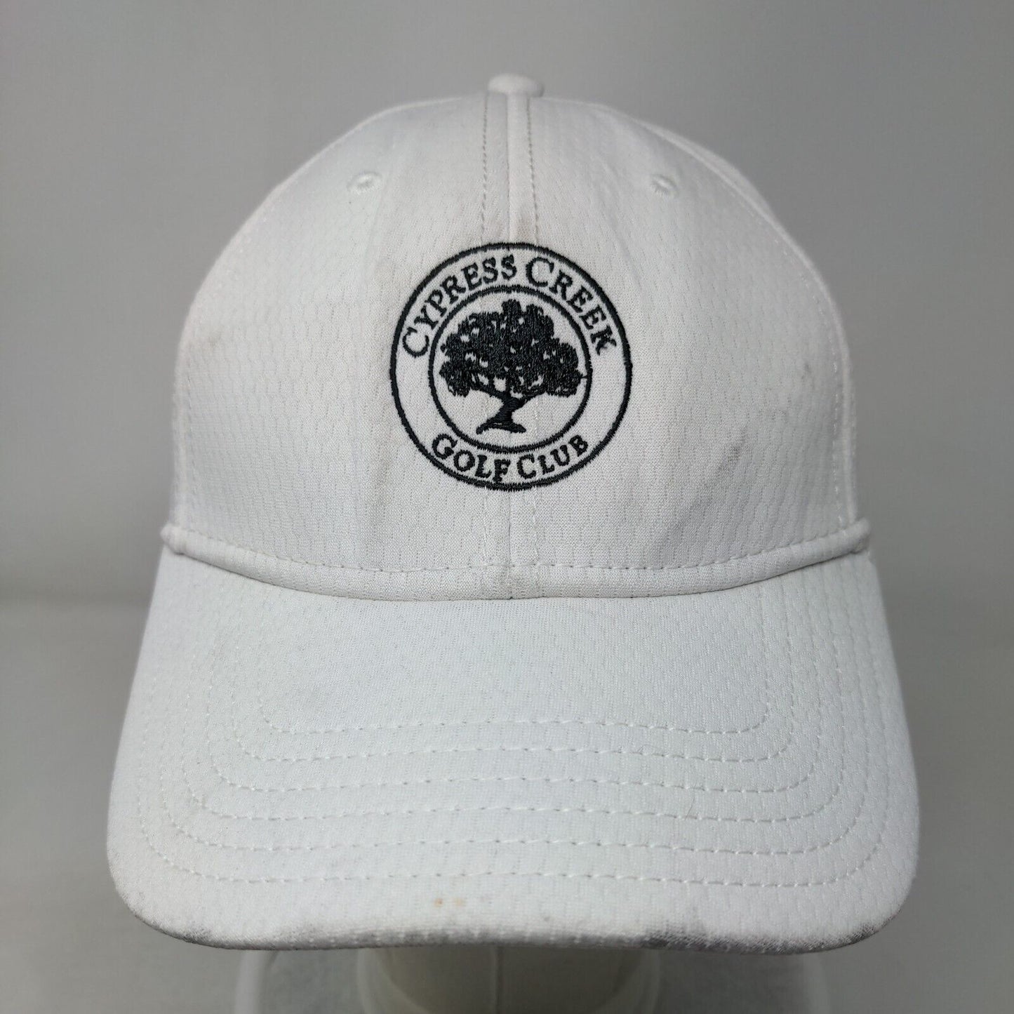 Cypress Creek Golf Club Strapback Hat White OS Adjustable Embroidered Callaway