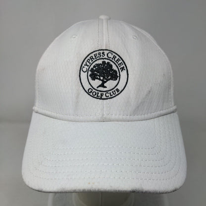 Cypress Creek Golf Club Strapback Hat White OS Adjustable Embroidered Callaway