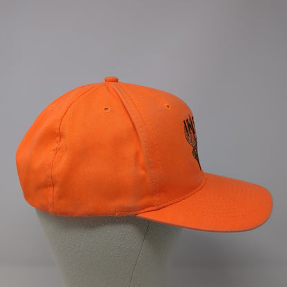 Ineel Big Desert Safety Zone Snapback Hat Orange OS Adjustable Embroidered Otto