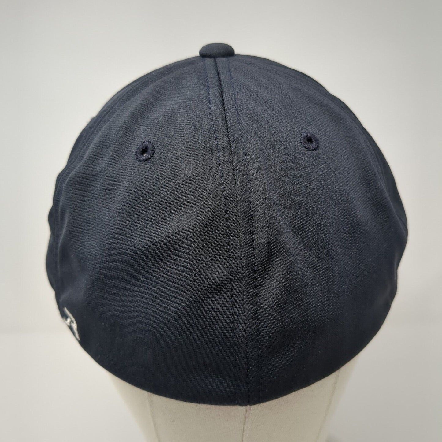 Richardson Fitted Hat Black L/XL Flexfit Breathable PTS Series Pulse Blank