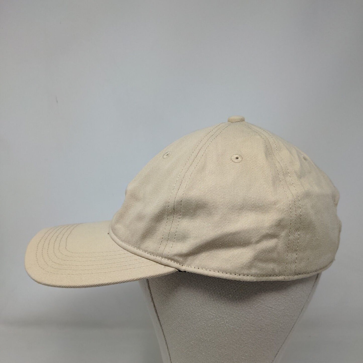 Hatiis Slideback Hat Tan Large Adjustable Paisley Lining 6 Panel Blank