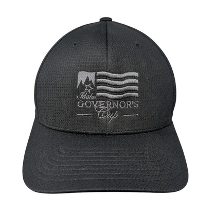 Idaho Governor's Cup Fitted Hat Black One Size Flexfit Embroidered Yupoong