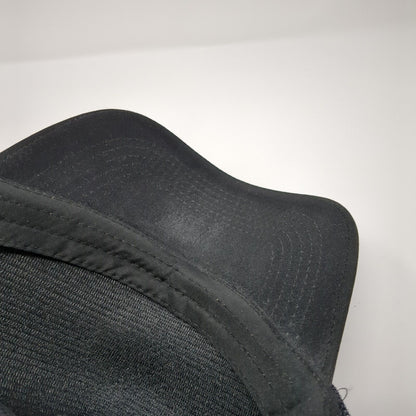 Unbranded Snapback Trucker Hat Black One Size Mesh Back Embroidered