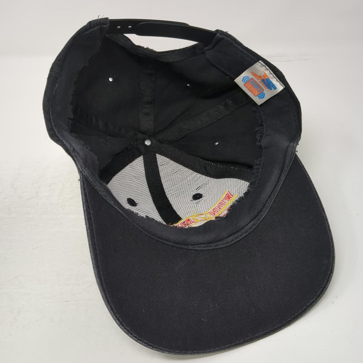 Super Sport Snapback Black OSFM Mark Martin Winn Dixie Racing 60 Hat Signature