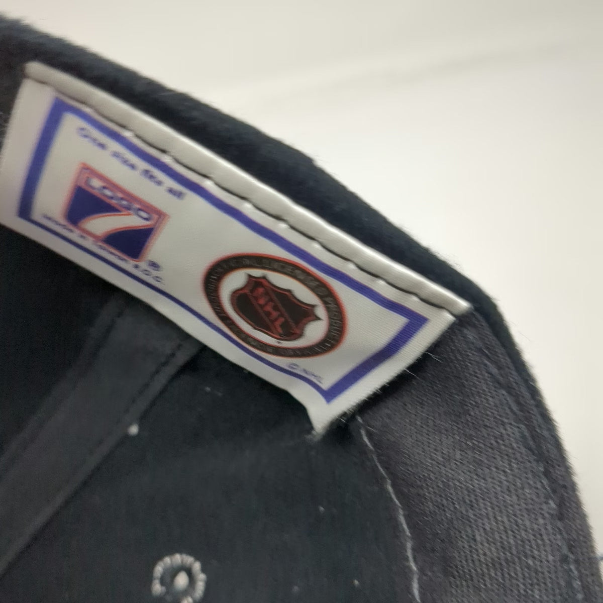 Logo 7 NHL Stars Sabres 1999 Stanley Cup Championship Hat Black Snapback Vintage