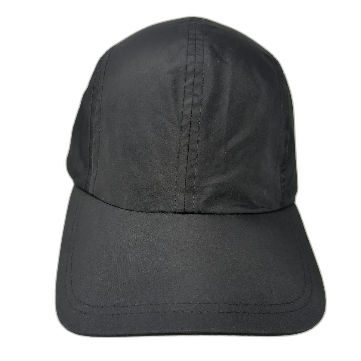 Gap Baseball Cap Black L Reflective Side Logo 5 Panel Polyester Running Hat