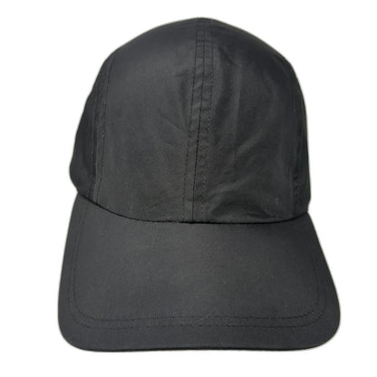Gap Baseball Cap Black L Reflective Side Logo 5 Panel Polyester Running Hat