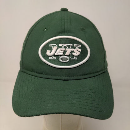 New Era Men's Slideback Mesh Back Hat Green New York Jets Embroidered Logo