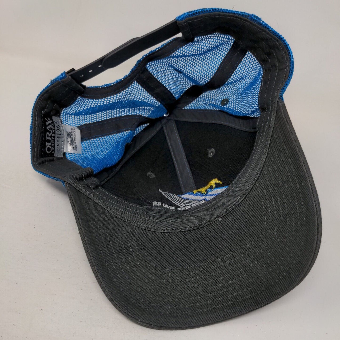 Drowsy Water Ranch Snapback Trucker Hat Multicolor One Size Mesh Back Ouray