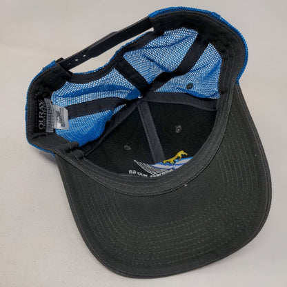 Drowsy Water Ranch Snapback Trucker Hat Multicolor One Size Mesh Back Ouray
