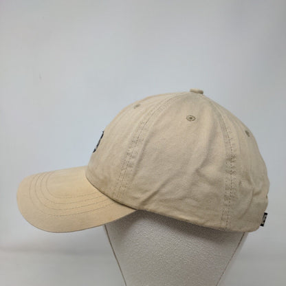 AE Crew Slideback Hat Tan OSFA Adjustable Embroidered 6 Panel AE Performance