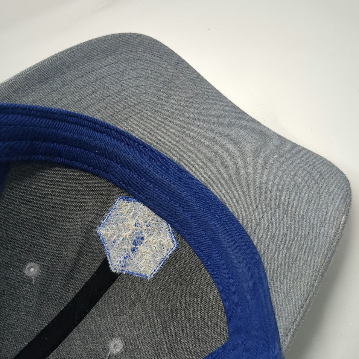 Richardson 112 Trucker Hat Gray Blue One Size Avalanche Science Mesh Snapback