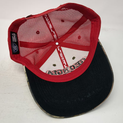 Top of the World Georgia Bulldogs NCAA Trucker Hat Red Camo Snapback One Size