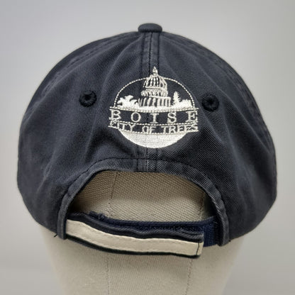 Port Authority Baseball Cap Blue One Size Boise Idaho Tree Steward Strapback Hat