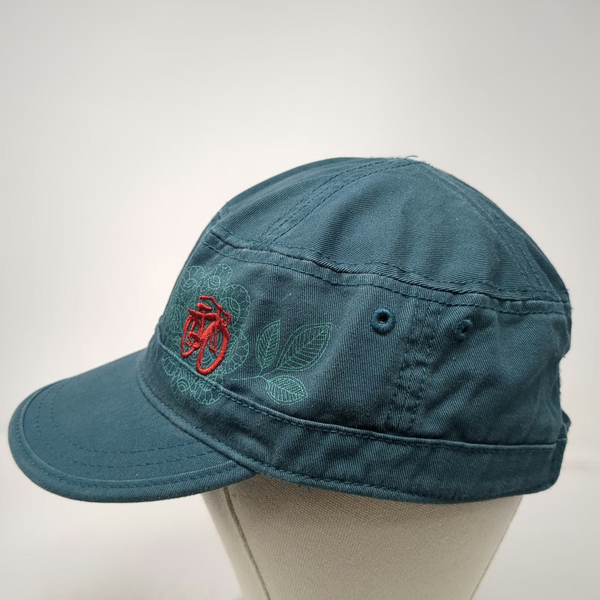 New Belgium Brewing Army Cap Blue Red One Size Fat Tire Bicycle Beer Craft Hat