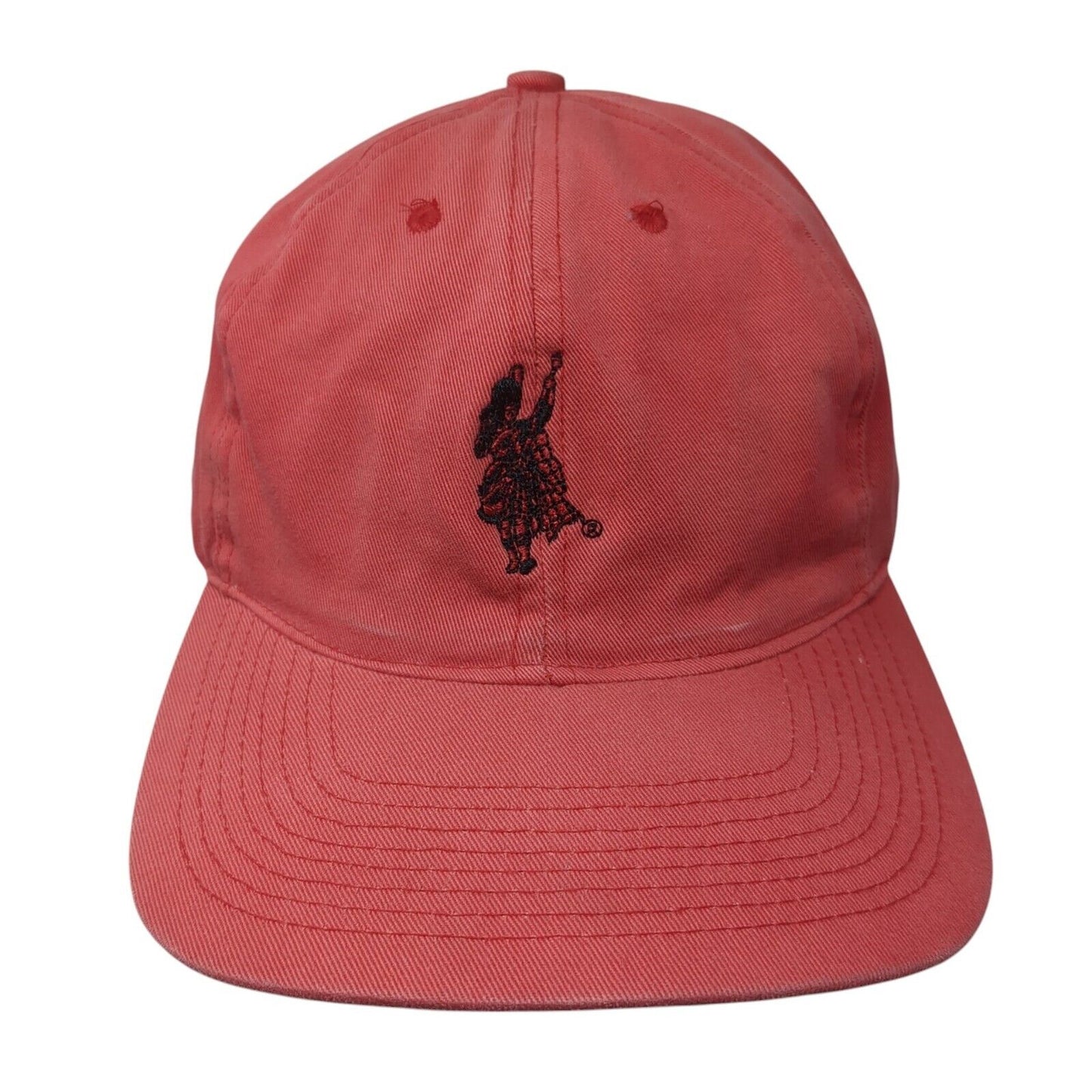 Dewar's Finest Scotch Whisky Fitted Hat Red One Size Embroidered 6 Panel
