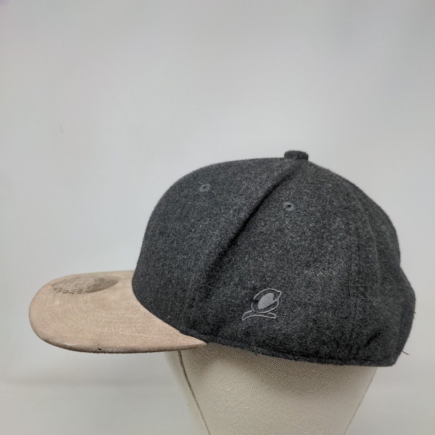 Chuck Originals Snapback Hat Gray OSFM Adjustable Colorblock Blank