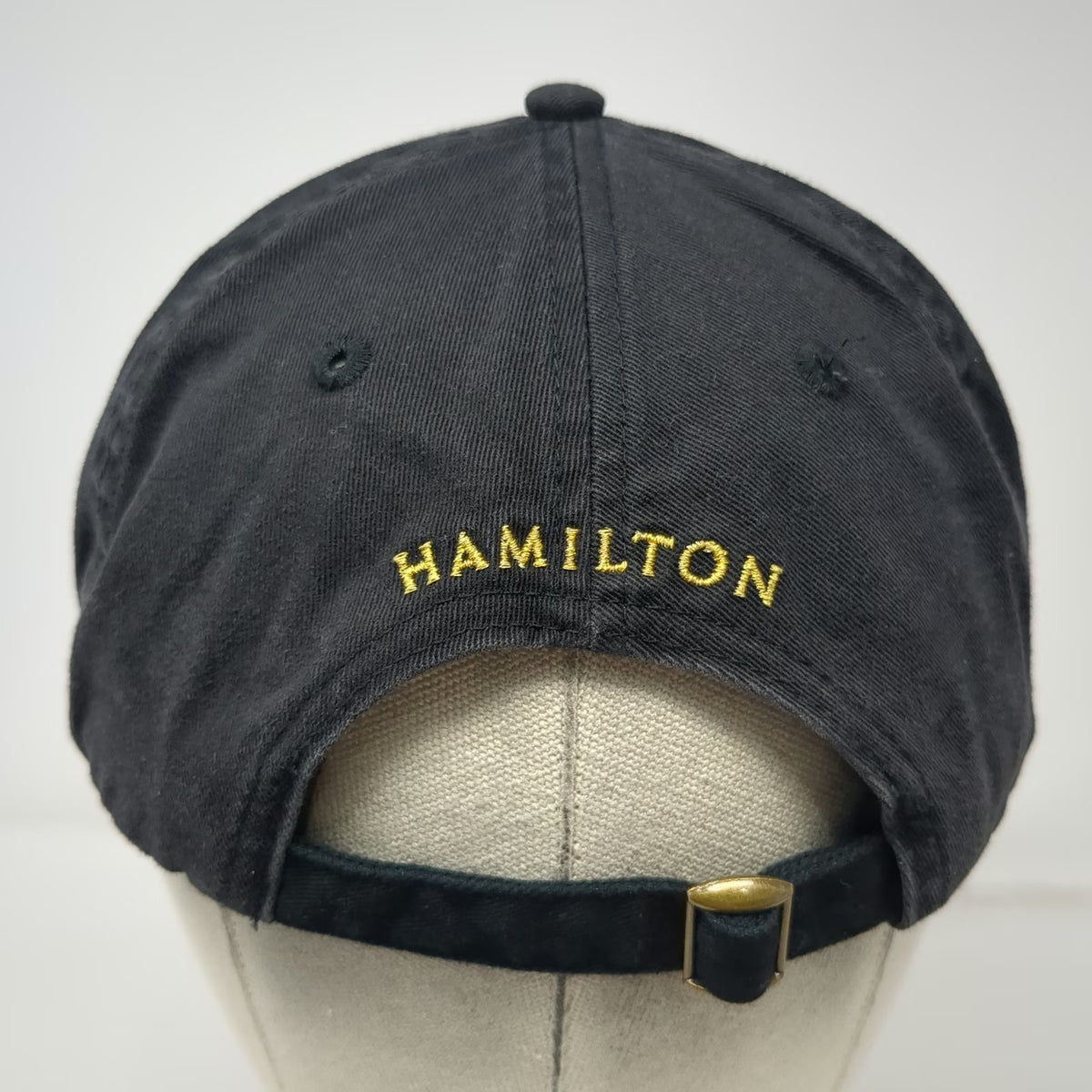 Hamilton Broadway Musical Baseball Cap Black One Size Embroidered Star Logo Hat