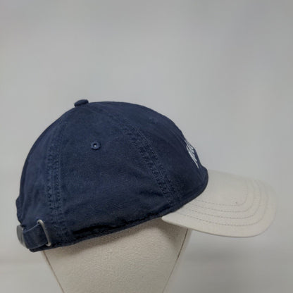 Nautica Slideback Hat Blue One Size Adjustable Embroidered 6 Panel Cotton