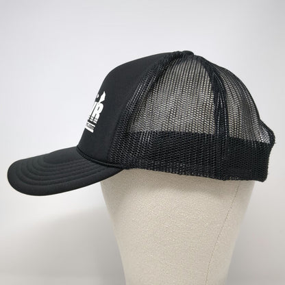 Otto Trucker Hat Black One Size Maui Wave Riders Hawaii Mesh Snapback Surfer