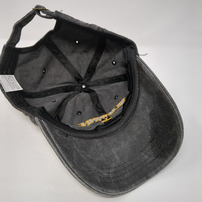 Yellowstone Dutton Ranch Slideback Hat Gray One Size Solid Embroidered