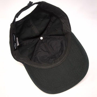 Hard Rock Cafe San Francisco Strapback Hat Black One Size Solid 6 Panel