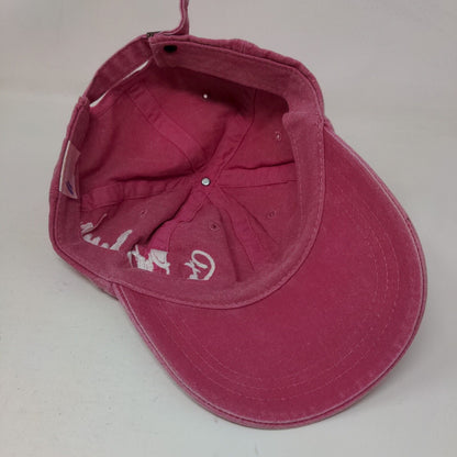 St. Pete Beach Florida Slideback Hat Pink OSFM Embroidered Adjustable