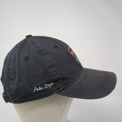 The Ocean Course Kiawah Slideback Hat Black One Size Classic Cut Ahead