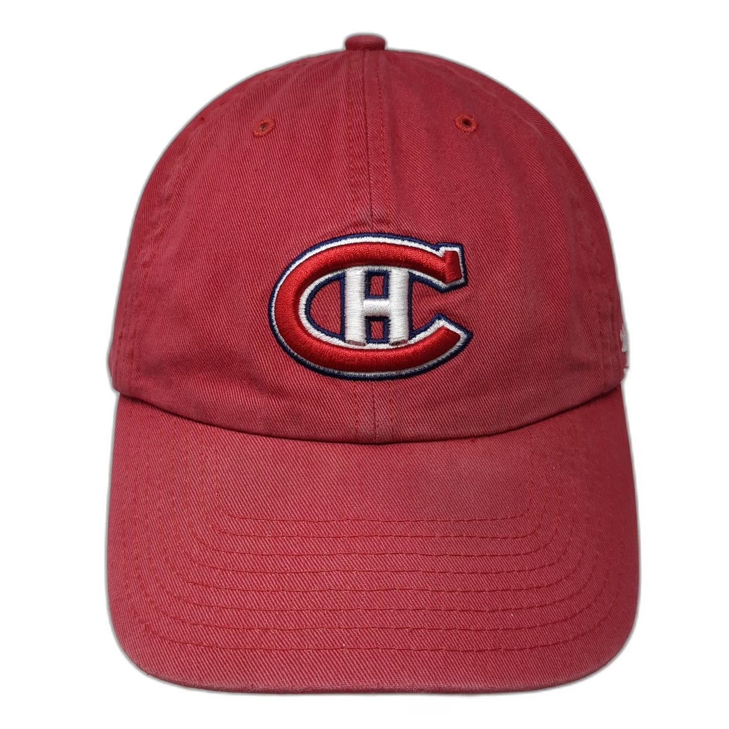 47 Montreal Canadiens NHL Red White Blue Cap XL Relaxed Fit Franchise Hat Cotton
