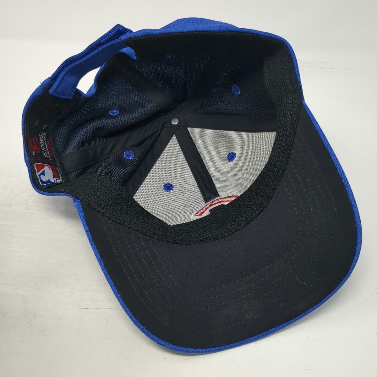 Chicago Cubs MLB OC Sports Baseball Cap Blue OSFM Mesh Strapback Team Logo Hat