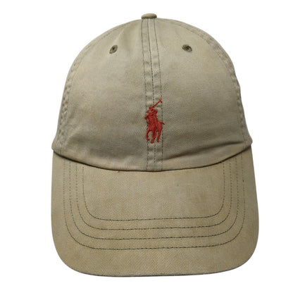 Polo Ralph Lauren Small Pony Slideback Hat Brown One Size 6 Panel