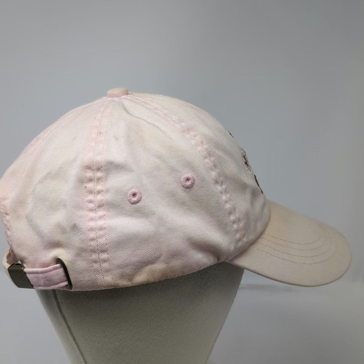 Sansegal Baseball Cap Pink One Size Maui Hibiscus Flower Slideback Hat Cotton