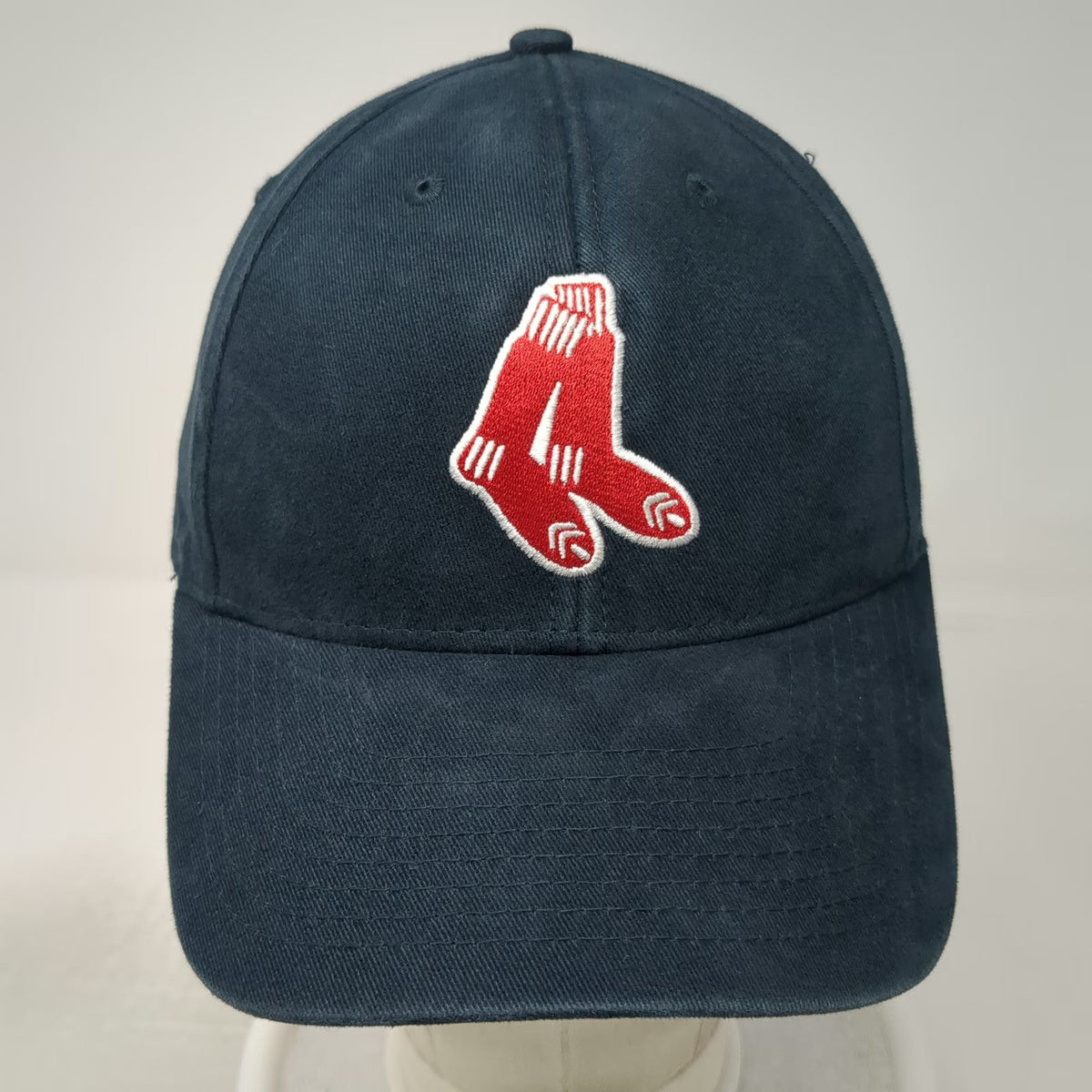 Fan Favorite Boston Red Sox MLB Blue One Size Baseball Cap Strapback Socks Hat
