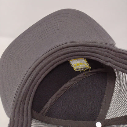 Idaho Army National Guard Snapback Trucker Hat Gray OSFM Mesh Back Otto