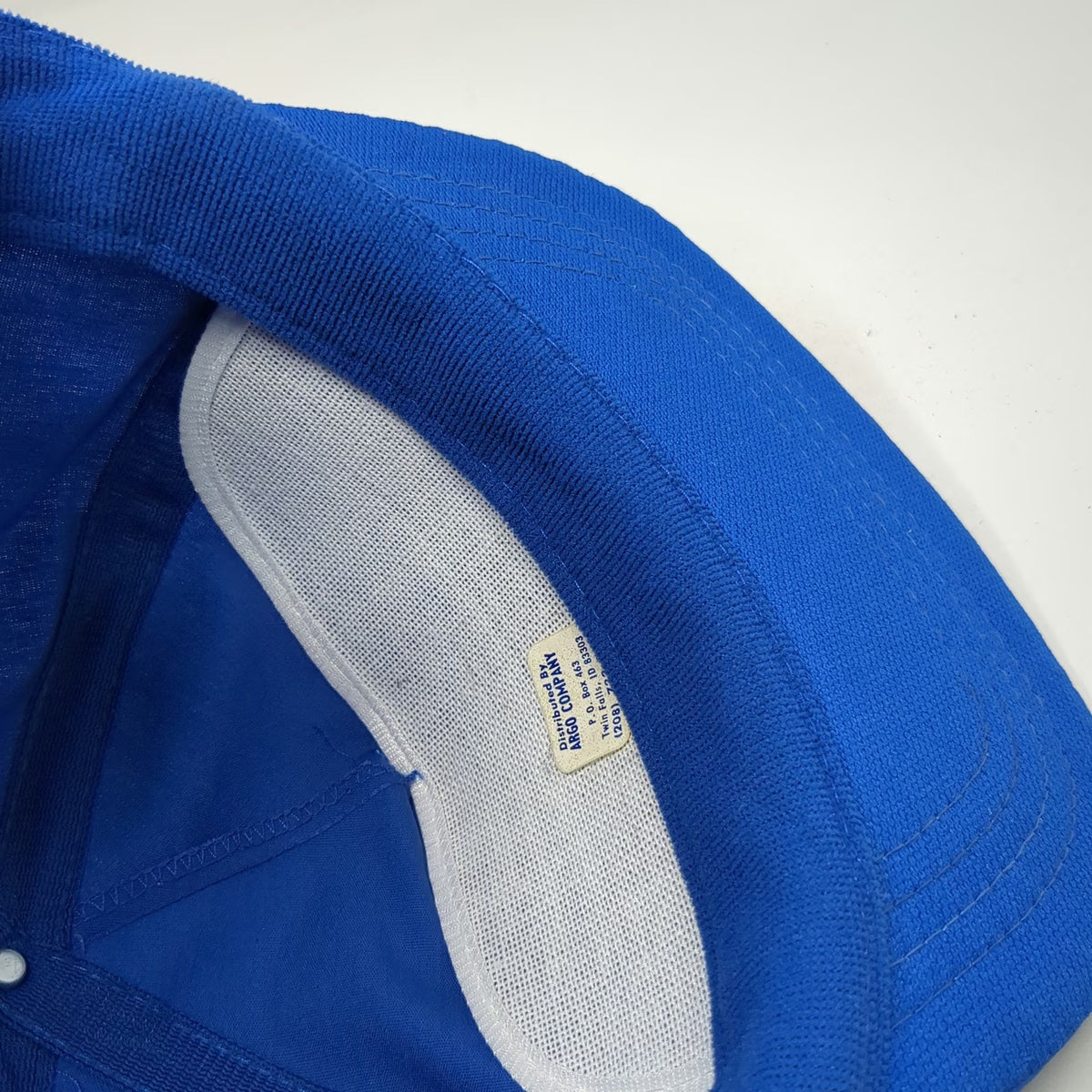 Sportcap 5 Panel Blue OS Idaho Cellular Phone Service Commnet 2000 Hat Vintage