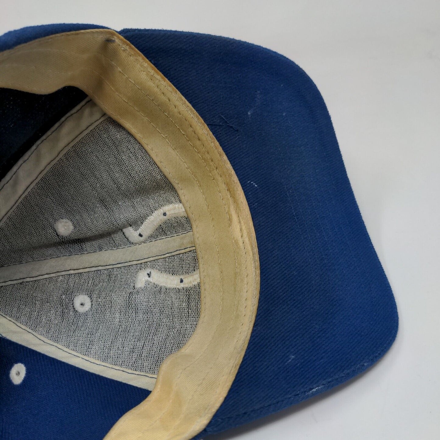 NFL Men's Strapback Hat Blue Size OSFA Embroidered Indianapolis Colts Logo