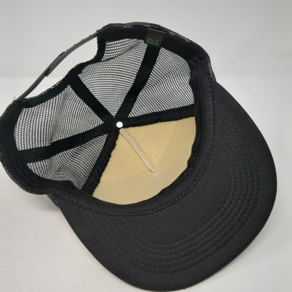 Mountain Top 2019 Snapback Trucker Hat Black One Size Mesh Back District