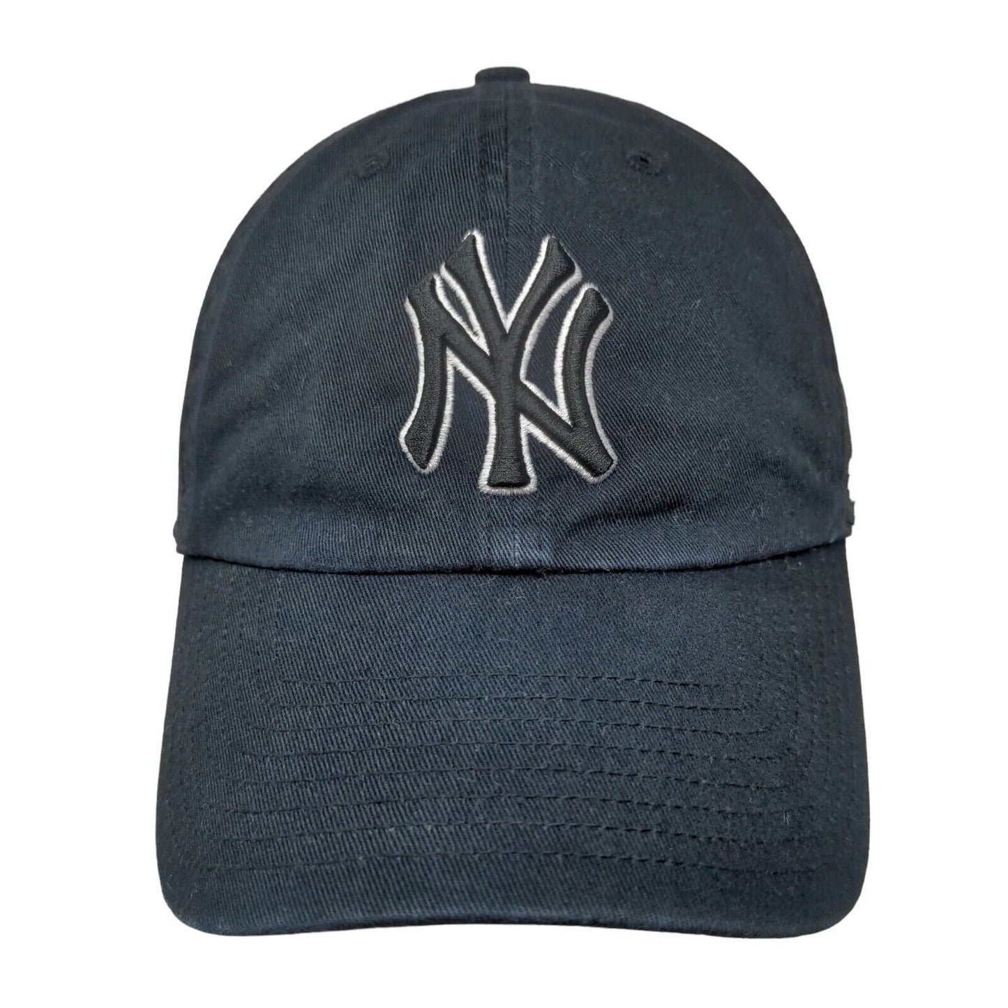 New York Yankees Slideback Hat Black OSFA Embroidered Logo MLB '47 Brand