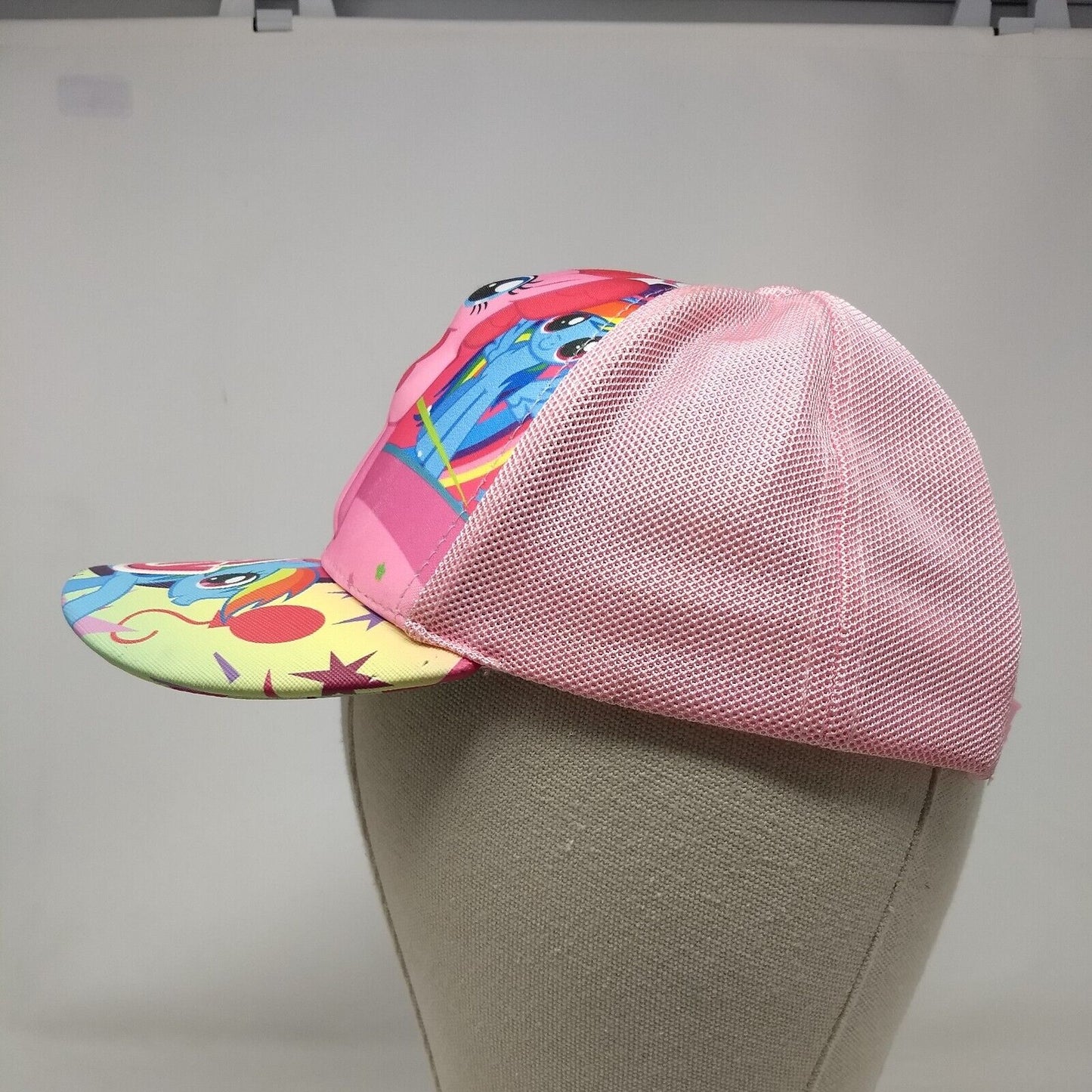 My Little Pony Snapback Trucker Hat Multi One Size Adjustable Mesh Back