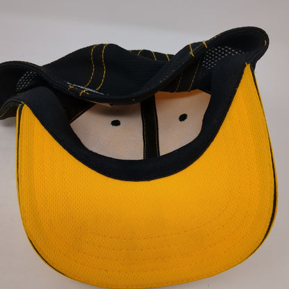 Sun Valley Fitted Baseball Cap Yellow One Size Embroidered American Dry Goods