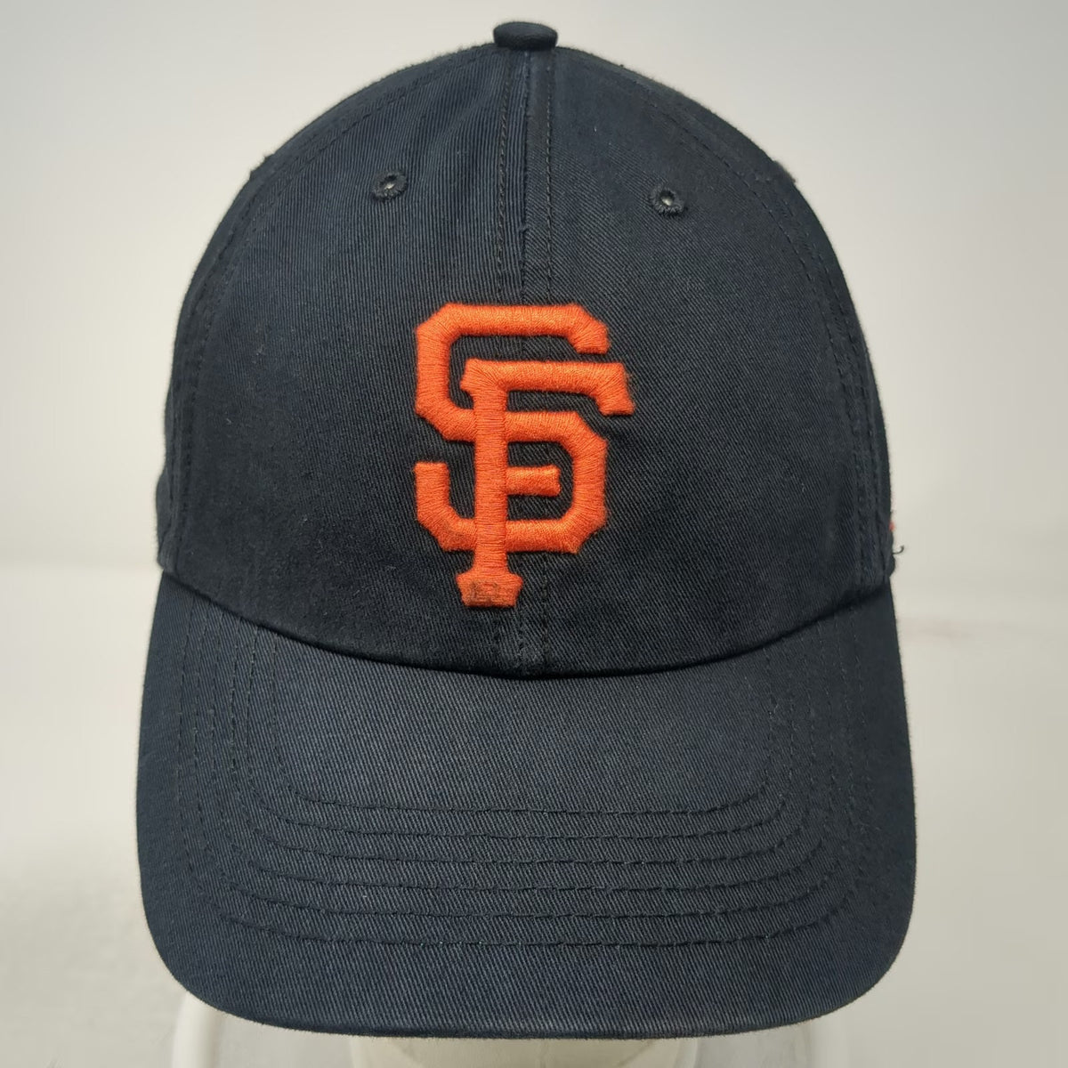 '47 San Francisco Giants MLB Baseball Cap Black M Fitted Green Underbrim Hat