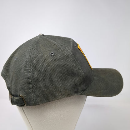 T-D-Pierso Germany Flag Patch Baseball Cap Gray One Size Slideback Country Hat